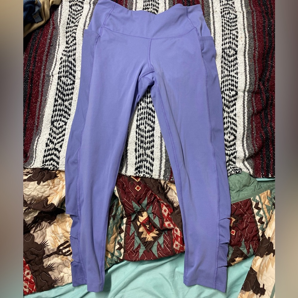 Apana purple leggings